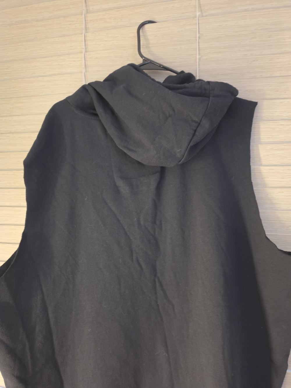 Darth Vador Black Sleeveless Star Wars Graphic Hoodie for Men - Black/Red - Picture 2 of 2